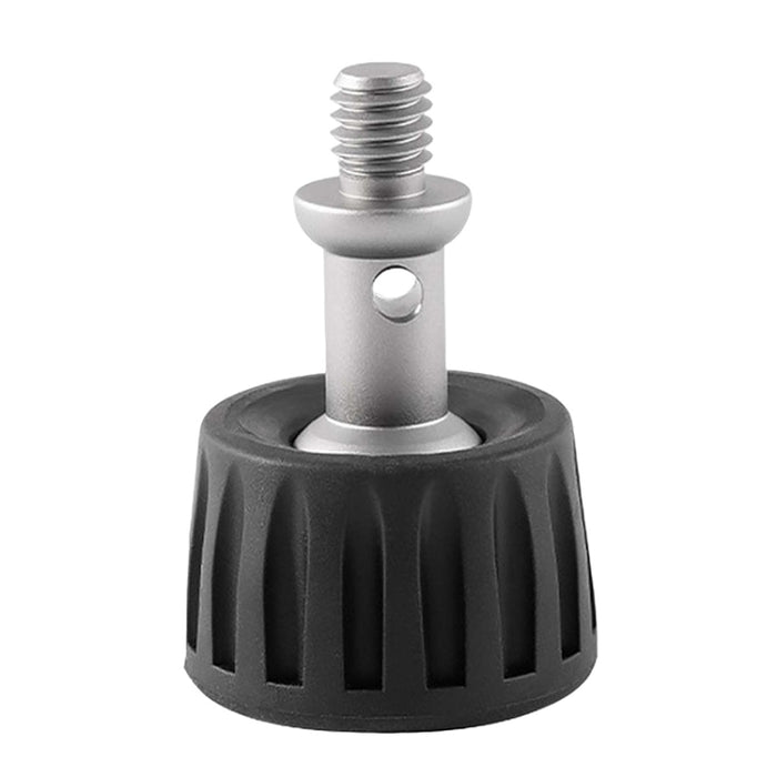 BEXIN GSF37-S Tripod 3/8 inch Stainless Steel Foot Spikes Plastic Foot Pad, GSF37-S