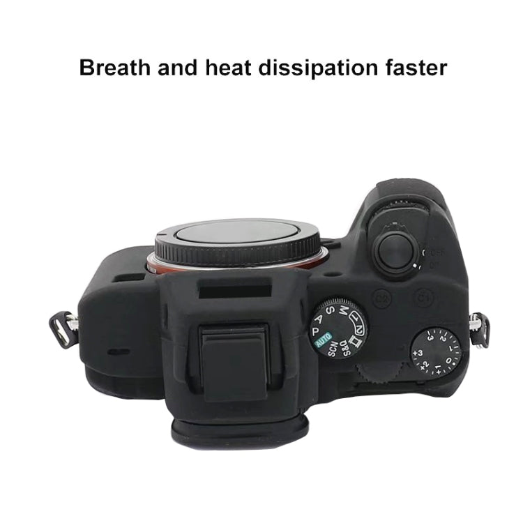 For Sony  A7S III / A7S3 Soft Silicone Protective Case