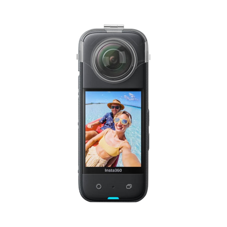 Para Insta360 X3 STARTRC Sin desmontaje Cubierta protectora de lente transparente, para Insta360 X3