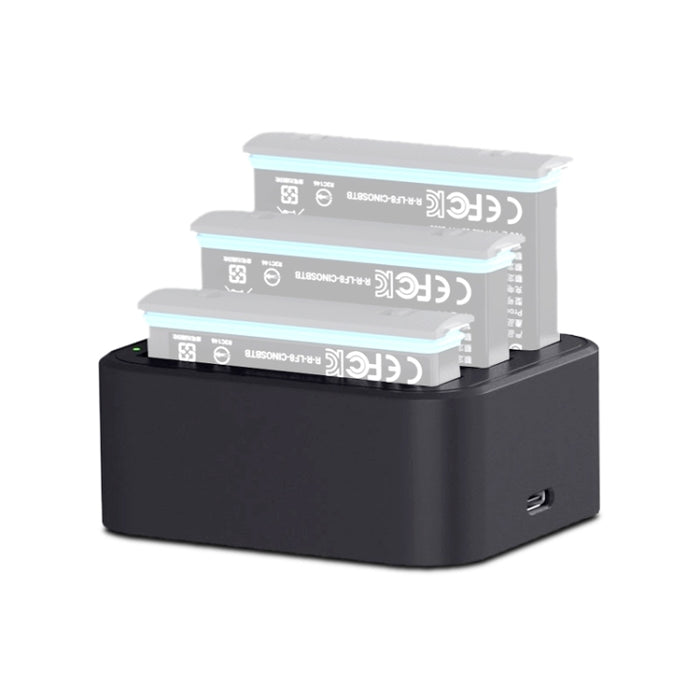 Für Insta360 X3 / One X2 Tri-Slot Akkus Schnellladegerät, Für Insta360 X3 / One X2 Tri-Slot Akkus