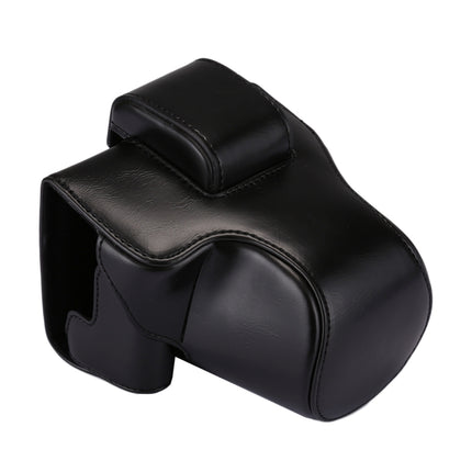 Full Body Camera PU Leather Case Bag with Strap for Canon EOS M5