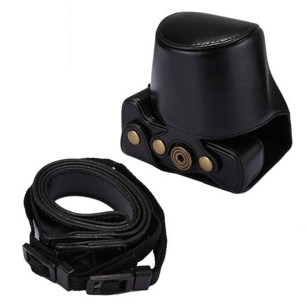 Full Body Camera PU Leather Case Bag with Strap for Canon EOS M5