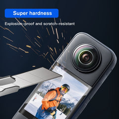 For Insta360 X3 STARTRC 2pcs Curved  HD Explosion-proof Soft Film, For Insta360 X3 Soft Film