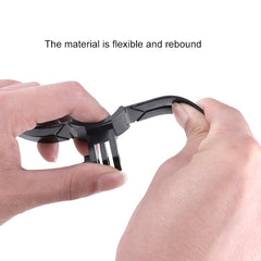 Foldable Bending Action Camera Phone Helmet Mount Kit with J-Hook Buckle & Rotation Phone Clamp & Adapter, Foldable Bending Mount