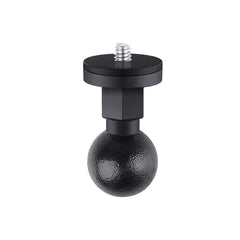 25mm 1/4 inch Screw ABS Ball Head Adapter Mount