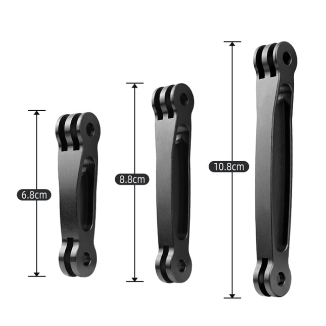 3 in 1 Joint Aluminum Extension Arm Grip Extenter for DJI, Insta360, GoPro and Other Action Cameras, 3 in 1