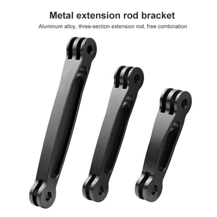 3 in 1 Joint Aluminum Extension Arm Grip Extenter for DJI, Insta360, GoPro and Other Action Cameras, 3 in 1