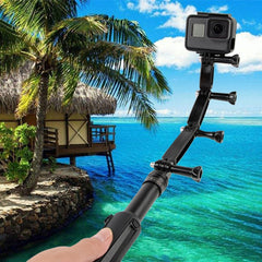 Joint Aluminum Extension Arm Grip Extenter for GoPro, Insta360, DJI and Other Action Cameras, Length: 8.8cm, 8.8cm