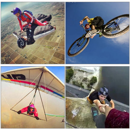 Helmet Front Mount Bundle Set for GoPro, Insta360, DJI and Other Action Cameras, Mount Bundle Set