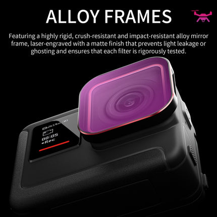 For Insta360 Ace / Ace Pro STARTRC 4 in 1 ND8 ND16 ND32 Camera Lens Filter