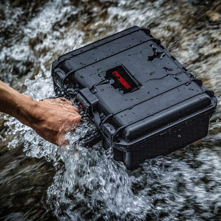 For Insta360 X5 / X4 STARTRC Combination Lock Waterproof PP Dual-layer Suitcase Storage Box