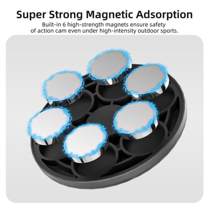 Sunnylife Quick-Release Magnetic Base Mount 1/4 180 Tilt Adjustable Tabletop Base Bracket For Insta360 X4 Air / X5 / Ace / Ace Pro 2 / 1, DZ-142 For Insta360 X4 Air / X5
