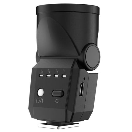 Desiontal F02 Desiontal F02 Mini On-Camera Flash Light Speedlite for Mirrorless Cameras, F02(Black), F02 (White)
