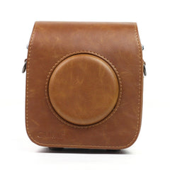 Vintage PU Leather Camera Case Protective bag for FUJIFILM Instax SQUARE SQ10 Camera, with Adjustable Shoulder Strap