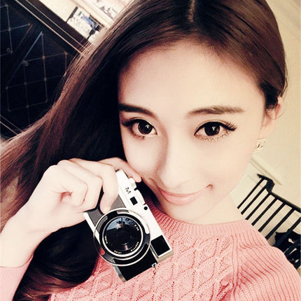 Non-Working Fake Dummy DSLR Camera Model Photo Studio Props for Leica M, Hood Lens