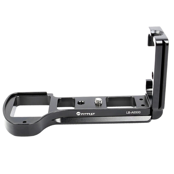 FITTEST LB-A6500 Vertical Shoot Quick Release L Plate Bracket Base Holder for Sony  ILCE-6500 (A6500) Camera Metal Ballhead
