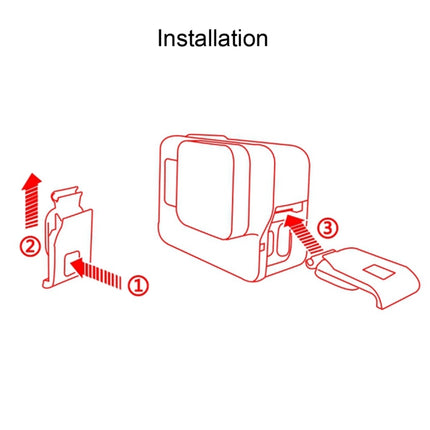 For GoPro HERO5 Side Interface Door Cover Repair Part, For GoPro HERO5