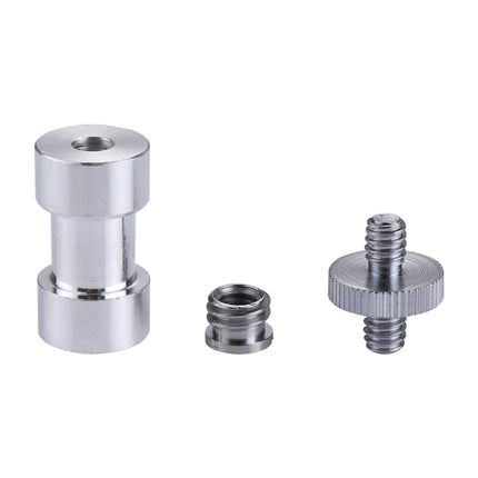 1/4 Male to 1/4 Male + 1/4 Female to 3/8 Male + 3/8 Female to 1/4  Female 3 in 1 Screw Adapter Kits