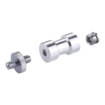 1/4 Male to 1/4 Male + 1/4 Female to 3/8 Male + 3/8 Female to 1/4  Female 3 in 1 Screw Adapter Kits