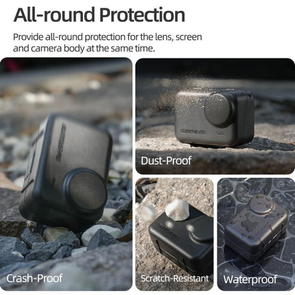 For Insta360 GO Ultra Sunnylife Portable Protective Case Shock-proof Dust-proof Storage Box with Lanyard, For Insta360 GO Ultra