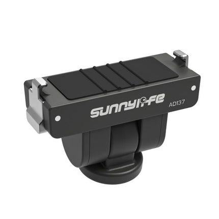 For Insta360 GO Ultra Sunnylife Magnetic Quick Release Adapter Mount 1/4 Interface 180 Tilt Adjustable Selfie Stick Adapter Stand, AD137 For Insta360 GO Ultra