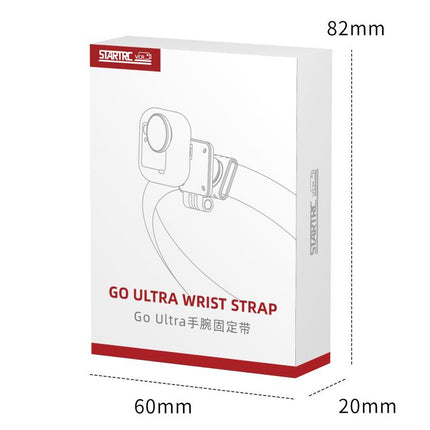 For Insta360 GO Ultra STARTRC Quick Release Fixed Adapter Mount Wristband, For Insta360 GO Ultra