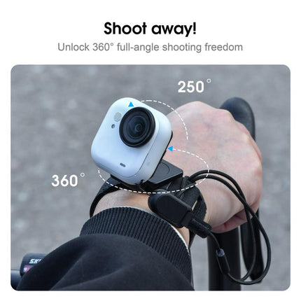 For Insta360 GO Ultra STARTRC Quick Release Fixed Adapter Mount Wristband, For Insta360 GO Ultra