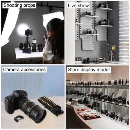 Non-Working Fake Dummy DSLR Camera Model Photo Studio Props with Strap for Nikon D90