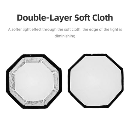 TRIOPO KS90 90cm Dome Speedlite Flash Octagon Parabolic Softbox Diffuser with Bracket Mount Handle for Speedlite, KS90