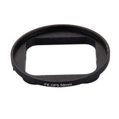 58mm 3 in 1 Round Circle UV Lens Filter with Cap for GoPro HERO7 Black/6 /5, 58mm UV Lens