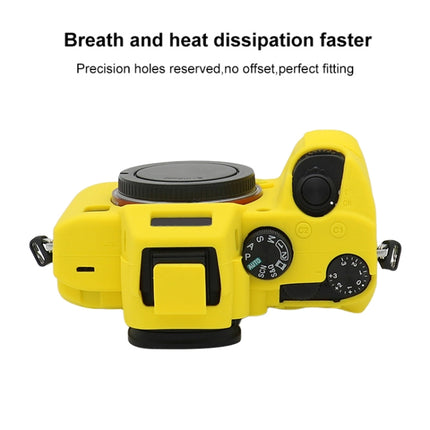 For Sony A7 III / ILCE-7M3 / A7R III Soft Silicone Protective Case