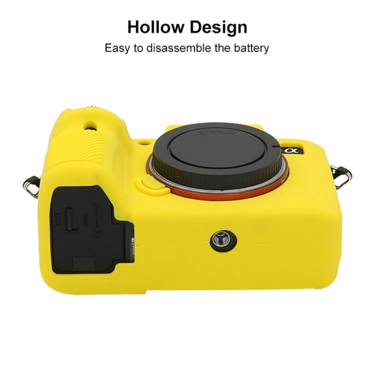 For Sony A7 III / ILCE-7M3 / A7R III Soft Silicone Protective Case