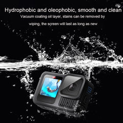 For GoPro HERO13 Black Lens and LCD Display 9H 2.5D Tempered Glass Film