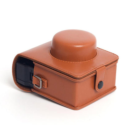 Vintage PU Leather Camera Case Bag For LOMO Automat Instax Camera