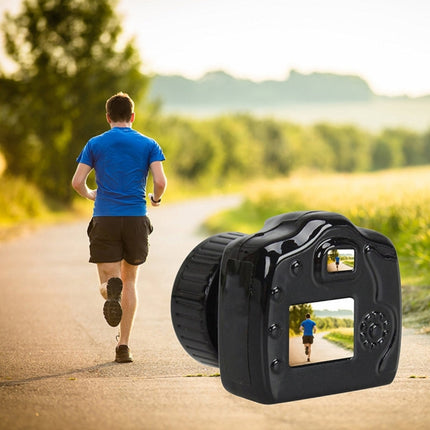 Y2000 HD Outdoor Sports Ultra-Mini DV Pocket Digital Video Recorder Camera Camcorder, Support Max 32GB Micro SD / TF Card(Black)