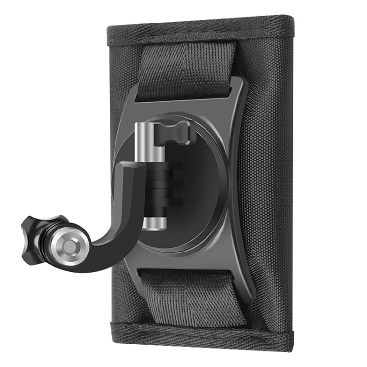 Klettverschluss-Rucksack Rec-Mounts Clip-Klemmhalterung mit Schraube für GoPro, Insta360, DJI und andere Actionkameras