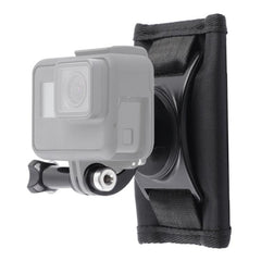 Klettverschluss-Rucksack Rec-Mounts Clip-Klemmhalterung mit Schraube für GoPro, Insta360, DJI und andere Actionkameras