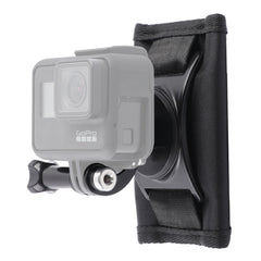 Hook and Loop Fastener Backpack Rec-Mounts Clip Clamp Mount with Screw for GoPro, Insta360, DJI and Other Action Cameras