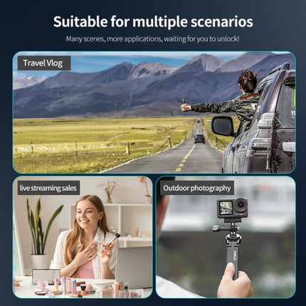 STARTRC Pocket-Size Foldable Magnetic Tripod for GoPro, DJI, Insta360 Action Cameras, DJI Pocket Series