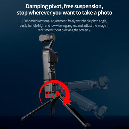 STARTRC Pocket-Size Foldable Magnetic Tripod for GoPro, DJI, Insta360 Action Cameras, DJI Pocket Series