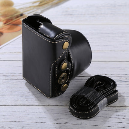 Full Body Camera PU Leather Case Bag with Strap for Sony A5100 / A5000 / NEX-3N (16-50mm / 40.5mm Lens)