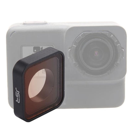 Filtro de lente de color degradado a presión JSR para GoPro HERO6/5, color degradado (naranja), color degradado (azul)