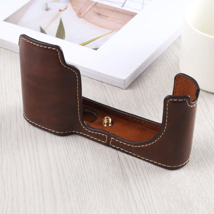 1/4 inch Thread PU Leather Camera Half Case Base for Leica TL (Typ 701), For Leica T701