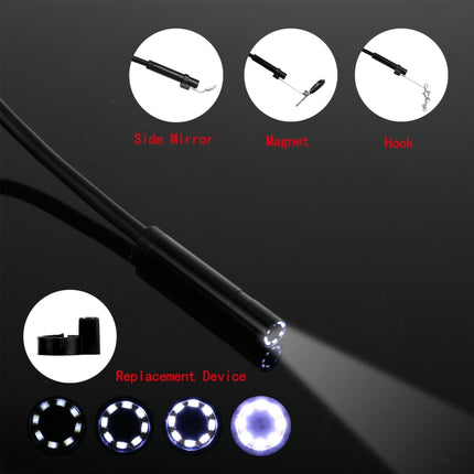 P20 4.3 Inch Screen Display HD1080P Inspection Endoscope with 8 LEDs, Length: 2m, Lens Diameter: 8mm, Mild Line