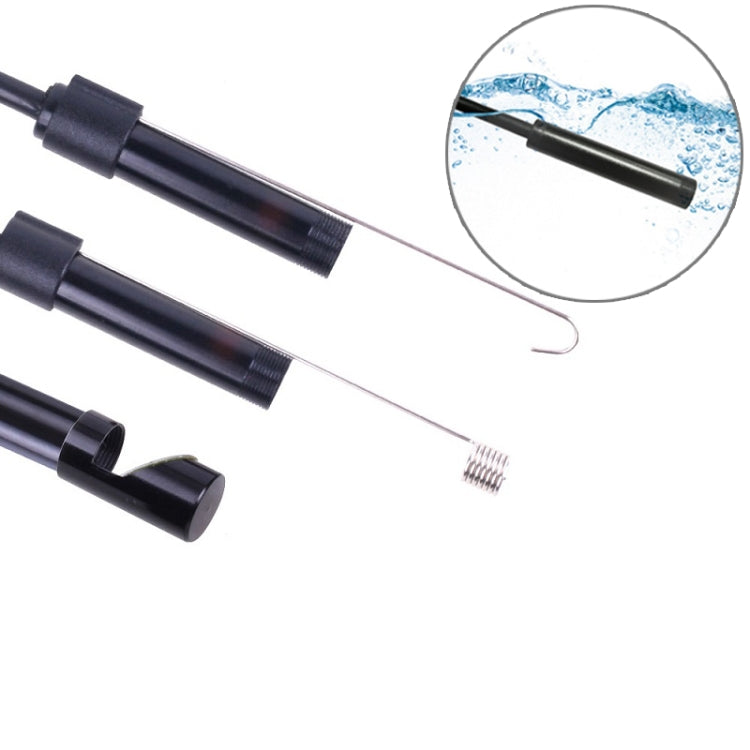 F99 HD Mobile Phone Endoscope, 8mm Waterproof Pipe Endoscope, Wifi Version, Flexible Cord, Length: 1m, Length: 1m