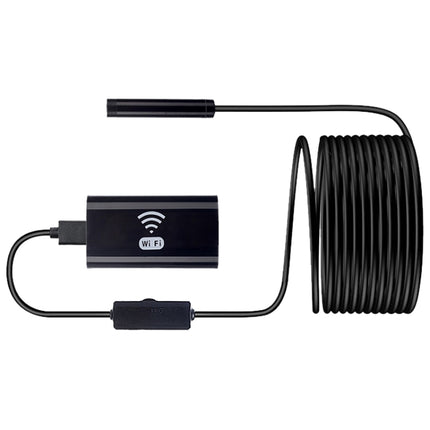 F99 HD Mobile Phone Endoscope, 8mm Waterproof Pipe Endoscope, Wifi Version, Hardwire, Length: 10m, Length: 10m