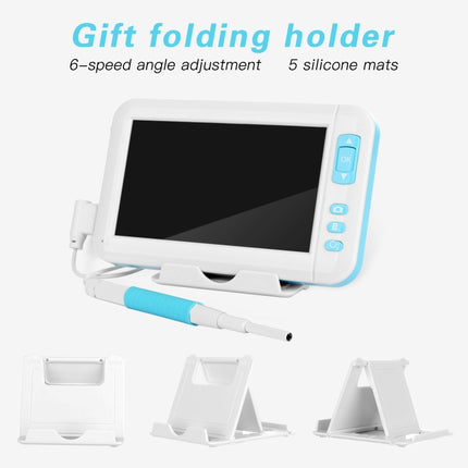 C01 4.3 Inch Screen Display HD1080P Visual Earspoon Endoscope with 6 LEDs, Diameter:3.9mm, C01 3.9mm