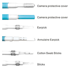 I98 1.3 Million HD Visual Earwax Clean Tool Endoscope Borescope with 6 LEDs, Lens Diameter: 5.5mm