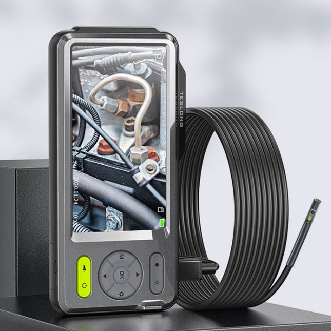 TESLONG NTS500B 5 inch 5mm Dual Lens HD Endoscope 200W Pixel Industrial Endoscope