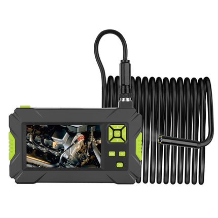 P30 5.5mm IP67 Waterproof 4.3 inch HD Portable Endoscope Hard Cable Industrial Endoscope, Cable Length: 5m, 5m, 5m (Blue)